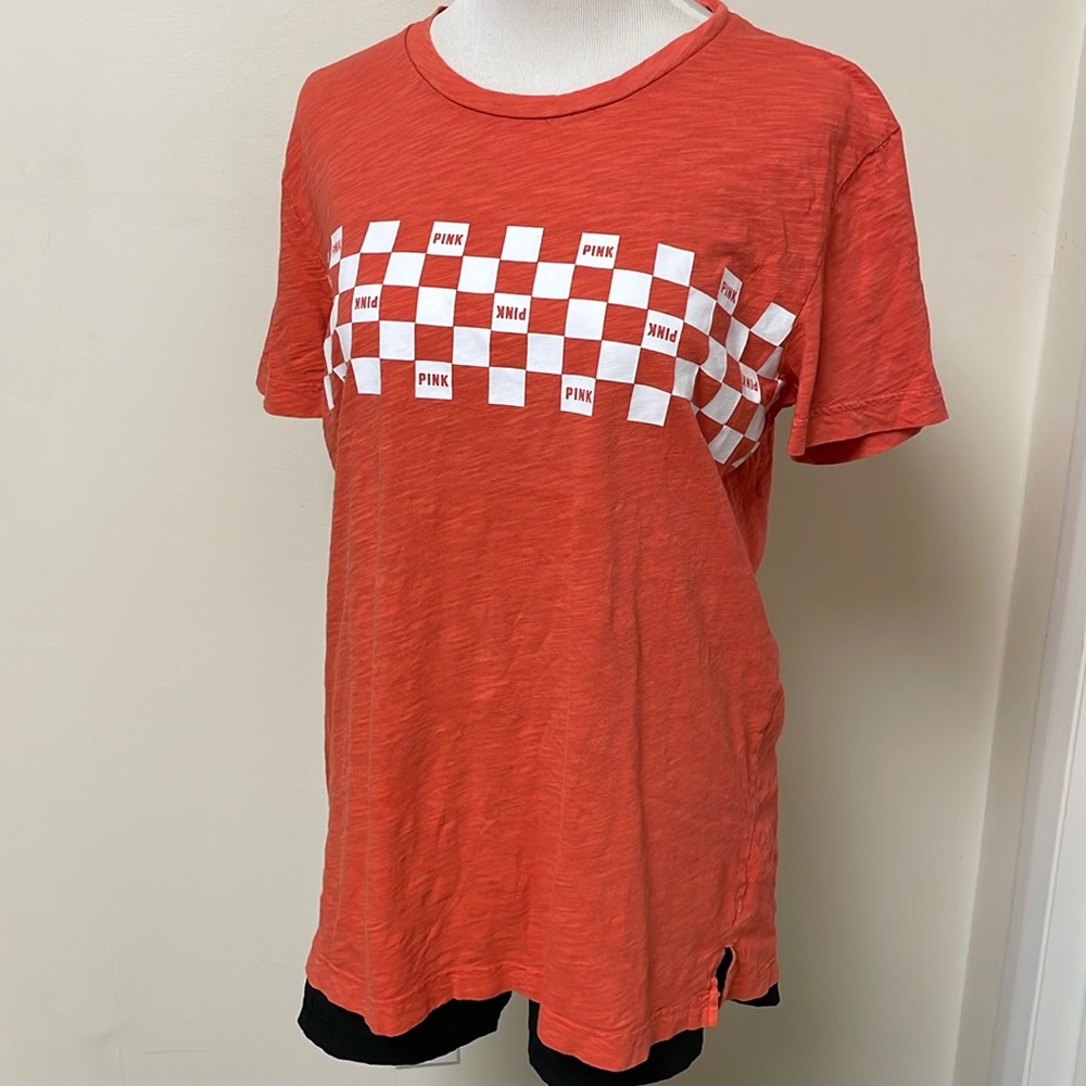 Pink Victoria’s Secret Graphic Tee | Small
